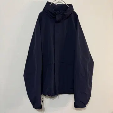UNIQLO 유니클로 후드 부착 집업 윈드프루프 블루종