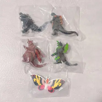 고질라 진격대전 새로운 방문자 총 5종 컴플리트 세트 A