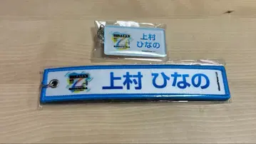 히나타자카 7번째 히나탄사이 카미무라 히나노 네임 아크릴 키링 네임택