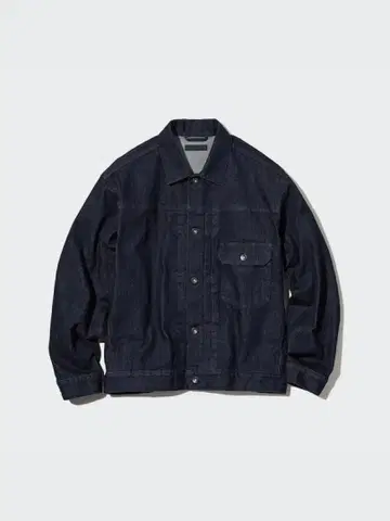 UNIQLO 데님 자켓 68BLUE 3XL