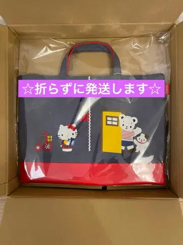 패밀리아 헬로키티 데님백 familiar 토트백 키티
