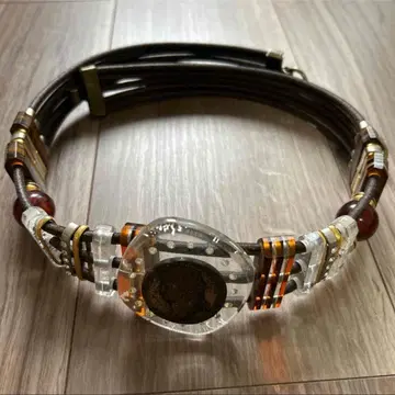 벨트 여성용 앤티크 쇼와 레트로 중고 당시물 빈티지 레어품