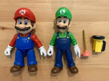 더 슈퍼 마리오 브라더스 무비 마리오 루이지 2체 세트