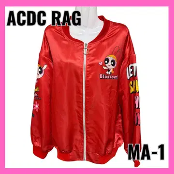 새상품급 ACDC RAG 파워퍼프걸즈 MA-1 프리사이즈