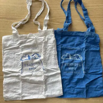 피넛 호텔 고베 토트백 스누피 피넛 카페