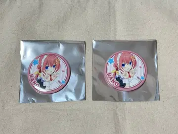 마도소프트 카페 토키와 카노 캔뱃지 2개 세트 하미다시 크리에이티브