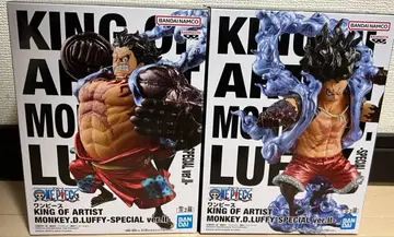 [원피스] KING OF ARTIST 루피 피규어 2체 세트