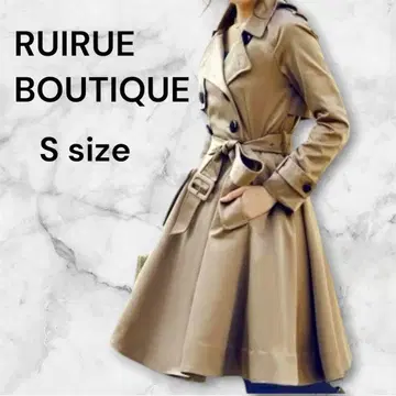 RUIRUE BOUTIQUE 베이지 트렌치코트 S 사이즈