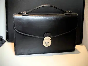 소메스 사들 가죽제품 브리프 케이스 더레스 백