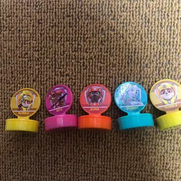 퍼피 구조대 퍼피 스탬프 5개 세트