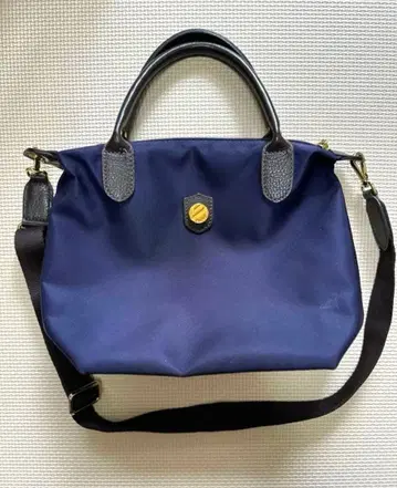 BONFANTI 2WAY 나일론 핸드백 네이비 새상품급