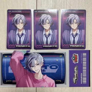 니지산지 VS 세메욘 후와 미나토 사진풍 카드 특전 티켓풍 카드