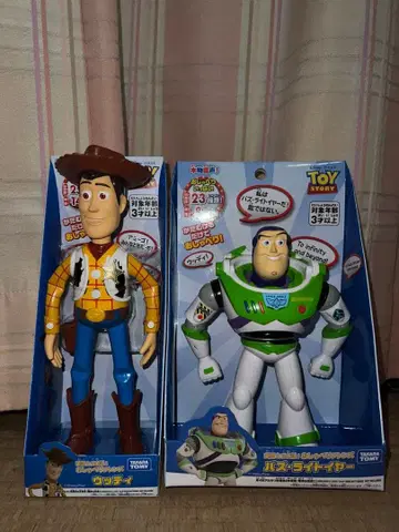 토이 스토리 영어와 일본어! 말하는 프렌즈 버즈 & 우디