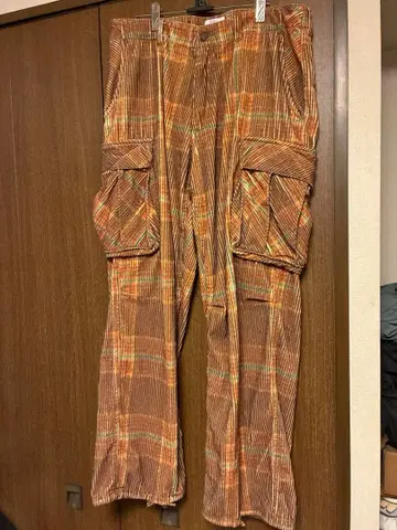 ERL 코듀로이 카고 팬츠 사이즈 M