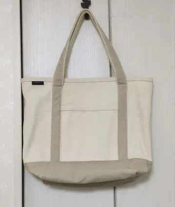 Lands' End 아이보리 토트백