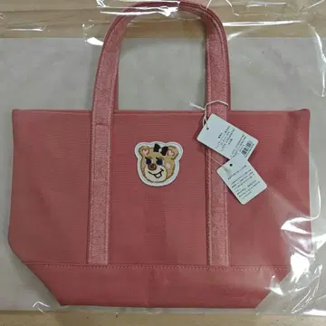페이러 와펜 토트백 미사용 새상품 올드 테디 걸 핑크