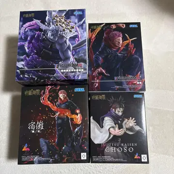 주술회전 피규어 세트 야츠카츠루기 이카이신쇼 마코라 스쿠나 쵸소우