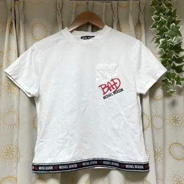 마이클 잭슨 BAD T셔츠 여성용 레어