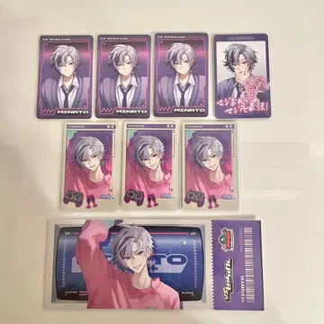 후와 미나토 VS 세메욘 니지산지 폴라로이드 카드 티켓풍 카드