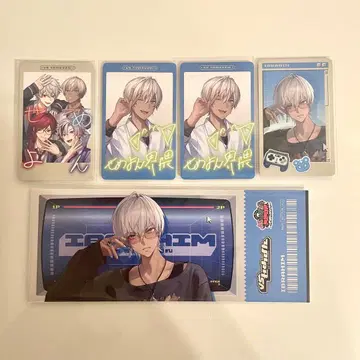 이브라힘 VS 세메욘 니지산지 폴라로이드 카드 티켓풍 카드