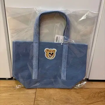 [미개봉] 올드 테디 와펜 토트백 라이트 블루 L 사이즈