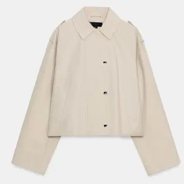 zara 숏 더블 브레스트 트렌치코트