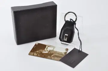 dunhill 던힐 키링 사이드카 가죽 블랙 박스 포함