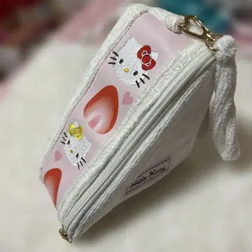 헬로키티 후르츠 샌드 파우치 택 포함 미사용 새상품 산리오