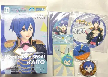 프로세카 KAITO 피규어 특전 카드 캔뱃지 키링 6개 세트