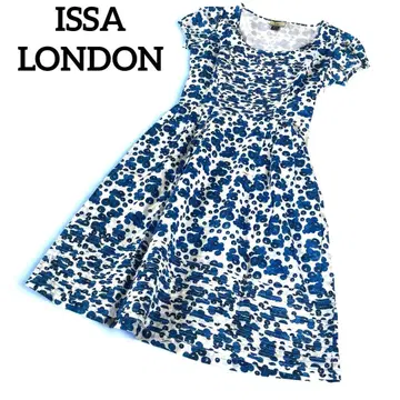 ISSA LONDON 원피스 CLASSY 게재 럭키 드레스