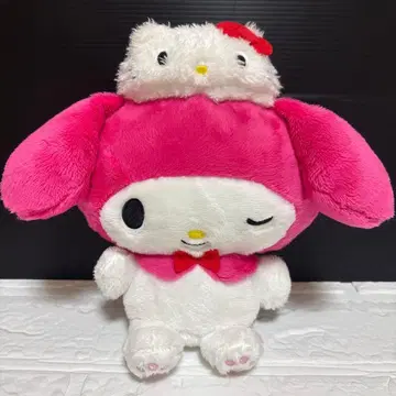 산리오 마이멜로디 헬로키티 50주년 봉제 인형 콜라보