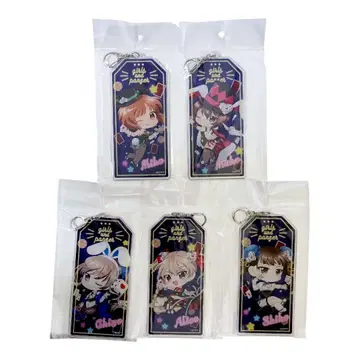 걸즈&판처 아크릴 키링 5종 세트