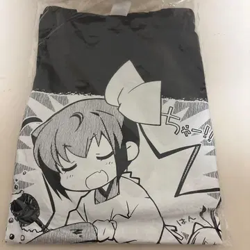 슬로우 스타트 만화 타임키라라전 T셔츠 백지 타마테