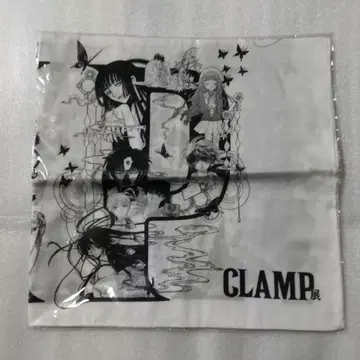 CLAMP전 프린트 손수건