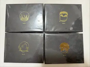 명탐정 코난 경찰학교 천연 가죽 패스 케이스 4개 세트