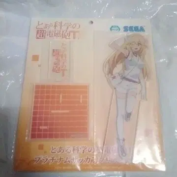 어떤 과학의 초전자포 T 플래티넘 잡화 아크릴 디오라마 쇼쿠호 미사키