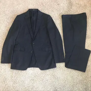 정장 셀렉트 셋업 수트 다크 그레이 스트라이프 Y6 사이즈