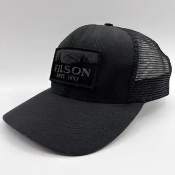 [ USA제 ] 필슨 로거 메쉬 캡 블랙 틴크로스