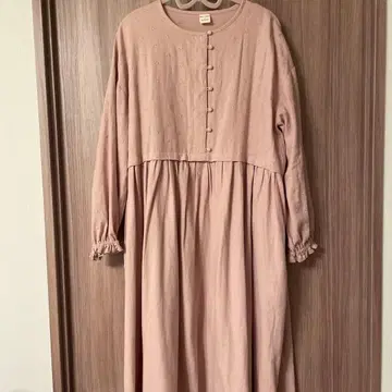 샹브르 매쉬룸 마키미사키 원피스 핑크