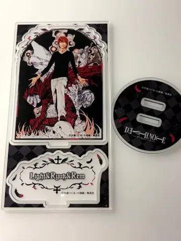 데스노트 디오라마 아크릴 스탠드 야가미 라이토 류크 렘