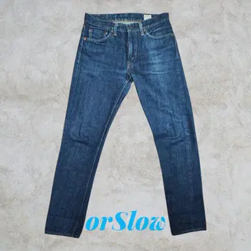 orSlow Lot 107 셀비지 데님