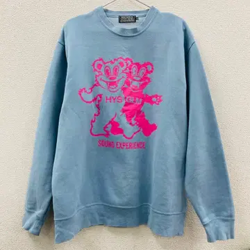 HYSTERIC GLAMOUR FIRE BEAR PARTY 맨투맨