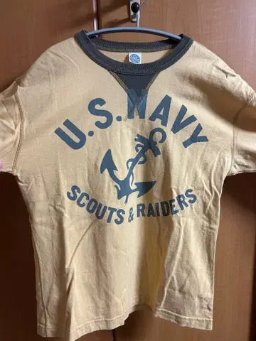 토이즈 맥코이 U.S. NAVY 스카우트& 레이더스 롱 슬리브 티셔츠