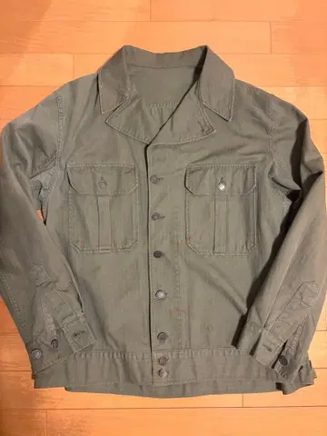 40s M41 HBT 자켓 13스타 버튼 미군 실물 501XX