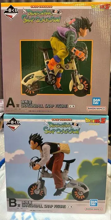 제일복권 드래곤볼 SNAP COLLECTION A상 손오공 B상 손오반