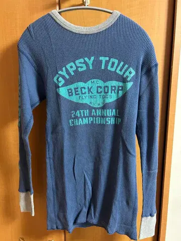 토이즈 맥코이 GIPSY TOUR 프린트 긴팔 트레이닝복