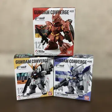 GUNDAM CONVERGE 역습의 샤아 3개 세트