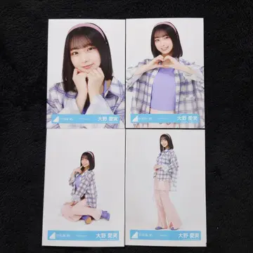 히나타자카46 오노 마나미 파스텔 코디 4종 컴프