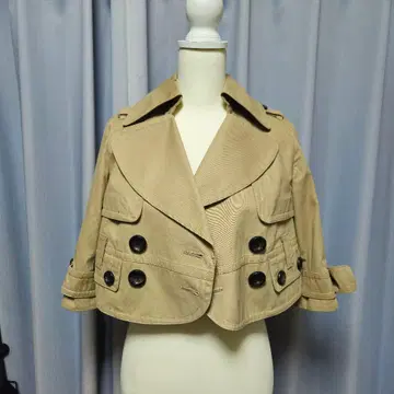 그레이스 콘티넨탈 숏 트렌치코트 베이지 36