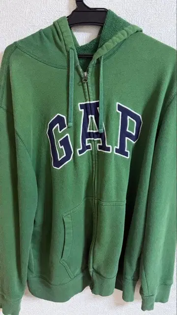 GAP 그린 후드티 y2k